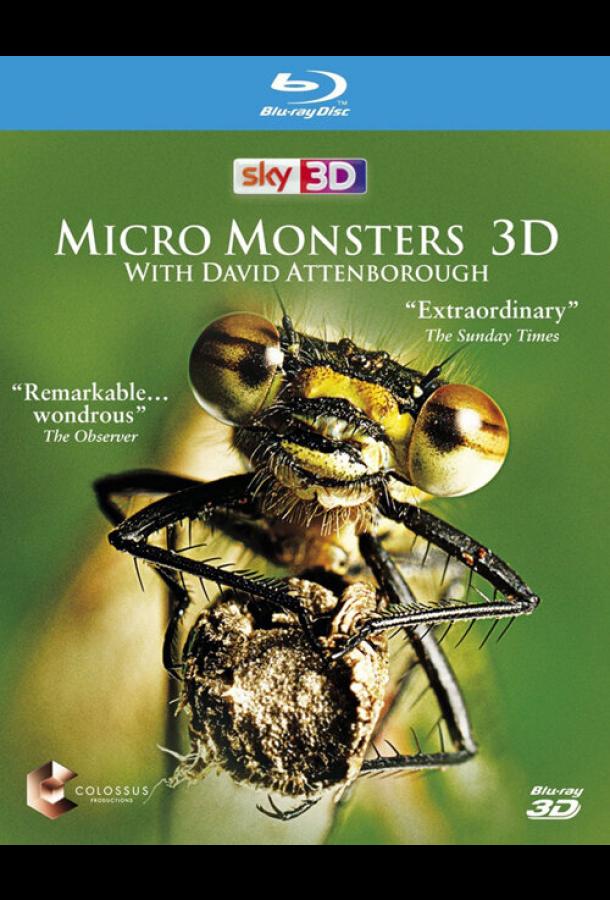 Постер к Микромонстры 3D с Дэвидом Аттенборо (1 сезон)